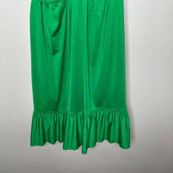 Betsey Johnson Swim Kelly Green Retro Swim Cover Dress M-L - Picture 4 of 9